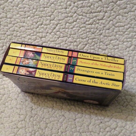 Nancy Drew Diaries 4-Book Series Set - Picture 5 of 6